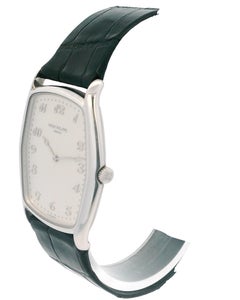 Patek Philippe Tonneau 3842P "Fantaisie" Platinum Watch & Papers