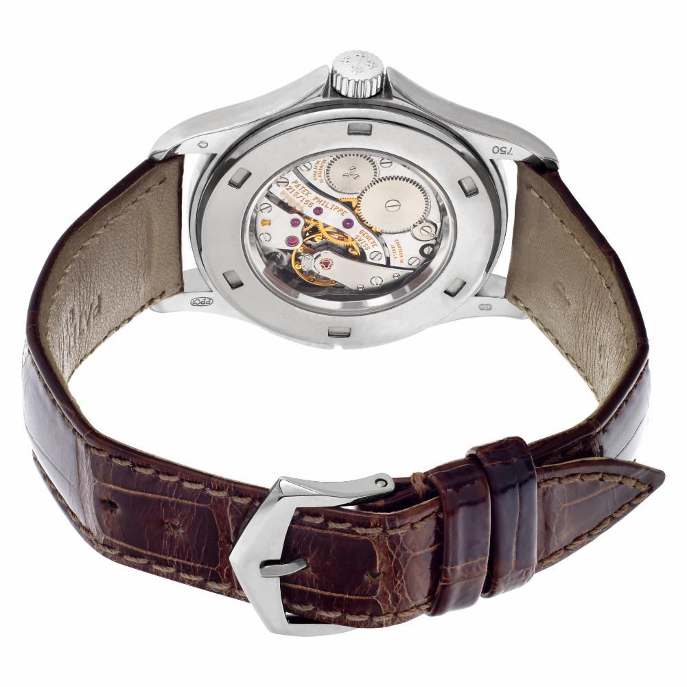 Contemporary Patek Philippe Travel Time 5134, Silver Dial, Certified and Warranty