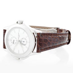 Patek Philippe Travel Time Men's Platinum Watch 5134 P 'or 5134P-001'