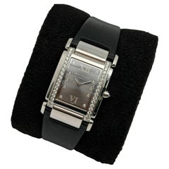 Patek Philippe Twenty-4 Orologio con quadrante grigio e diamanti in oro bianco 18 carati 4920G