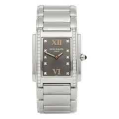 Patek Philippe Twenty-4 4910A Ladies Stainless Steel Diamond Watch