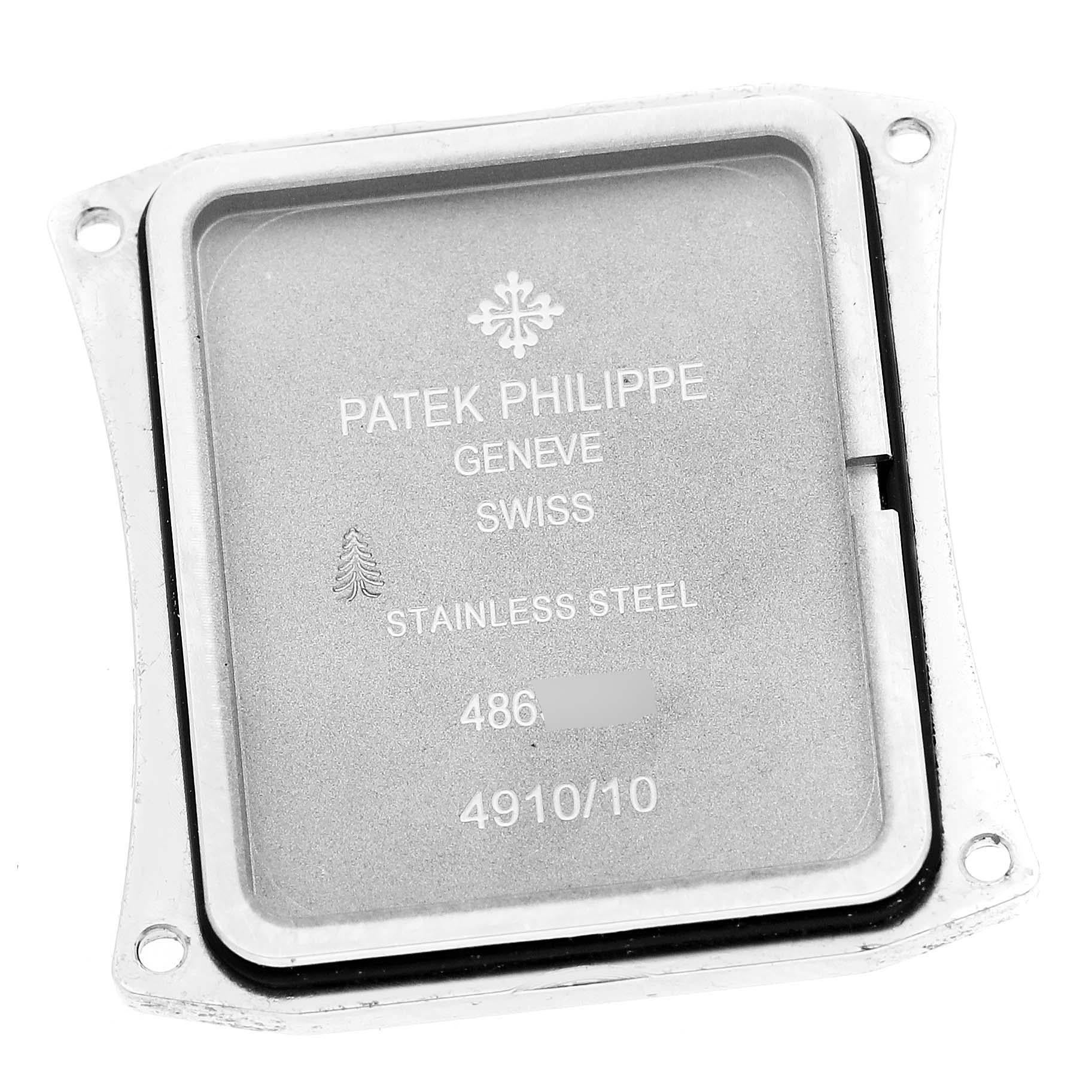 Patek Philippe Twenty-4 Blue Dial Steel Diamond Ladies Watch 4910 2