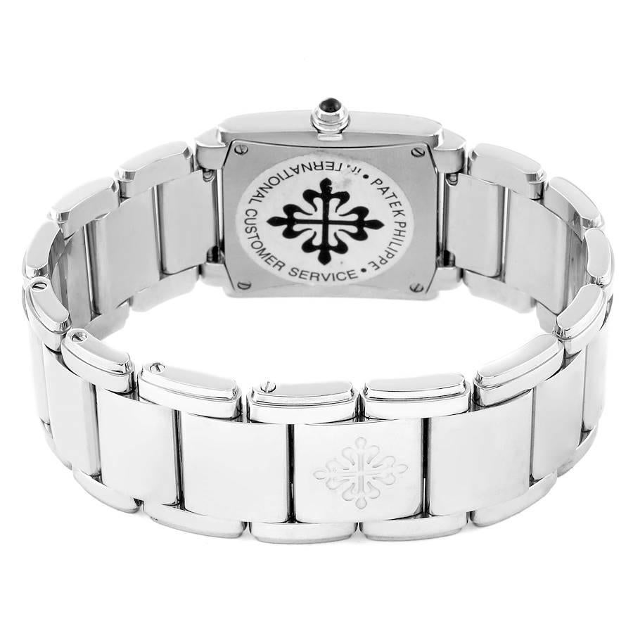 Patek Philippe Twenty-4 Grey Diamond Dial White Gold Ladies Watch 4910 3