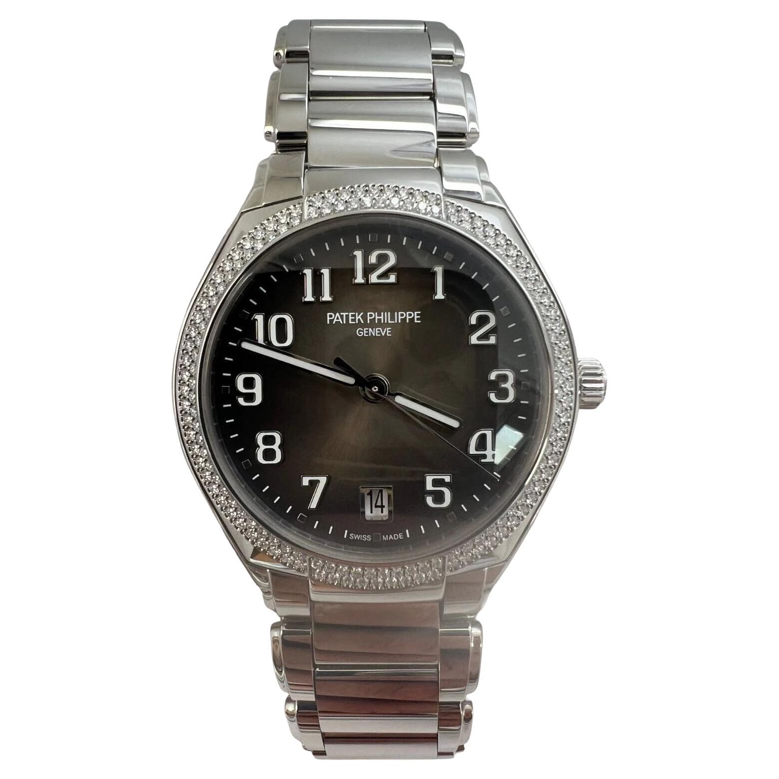 Patek Philippe Twenty 4 Grau Sunburst Damenuhr - 7300/1200A-010