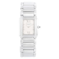 Used Patek Philippe Twenty-4 Ladies Steel & Diamond Watch 4910/10