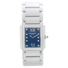 Patek Philippe Twenty-4 Ladies Steel & Diamond Watch 4910/10A