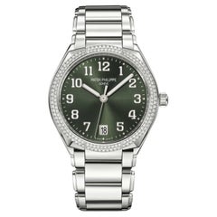 Patek Philippe Twenty-4 Selfwinding 7300/1200A-011 Green Dial Diamond Bezel