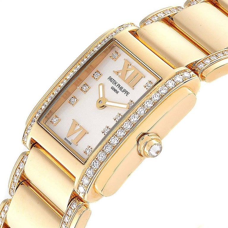 Patek Philippe Twenty4 Small 18 Karat Rose Gold Diamond Ladies Watch