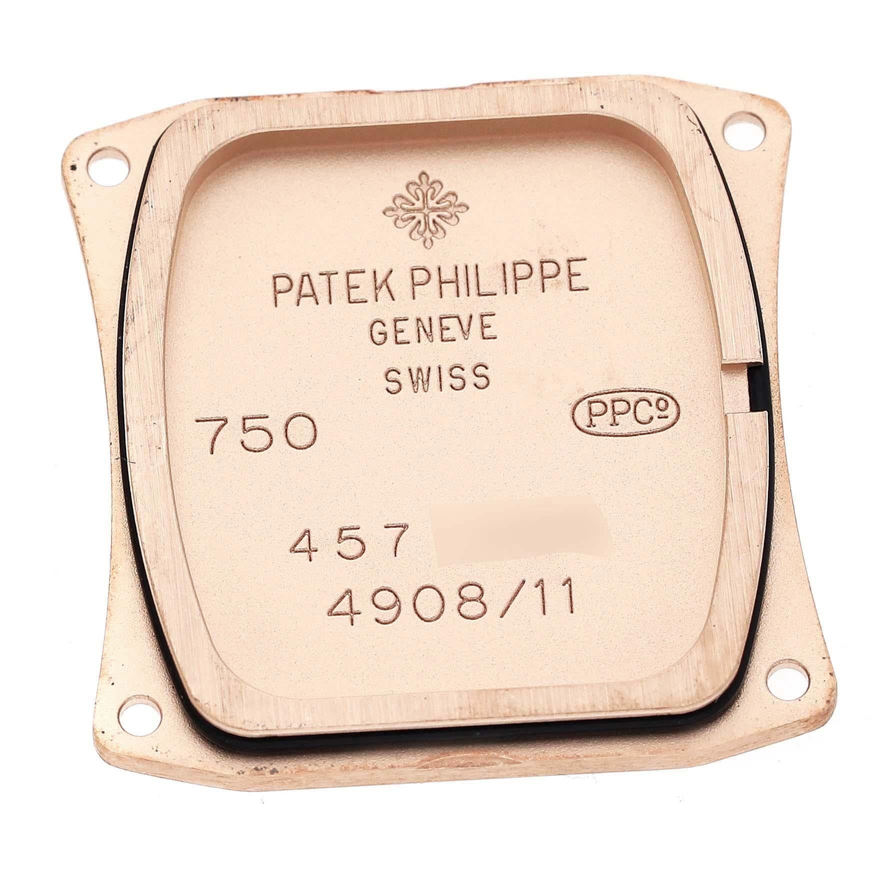 Women's Patek Philippe Twenty-4 Small 18K Rose Gold Diamond Ladies Watch 4908