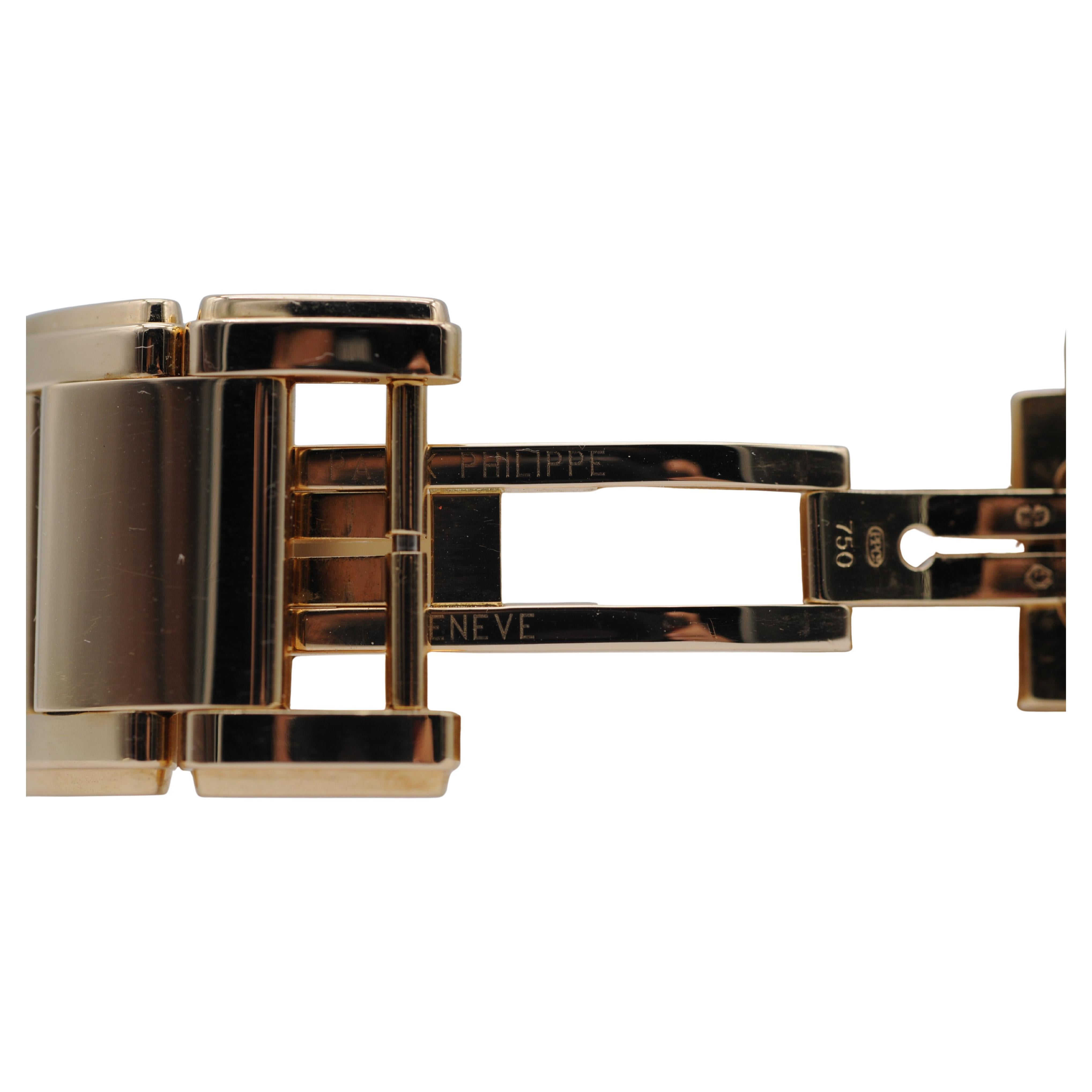 Patek Philippe Twenty~4 4910 in 18k yellow gold and diamond For Sale 7