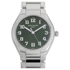 Patek Philippe Twenty~4 Automatic Olive Green Dial Watch 7300/1200A-011