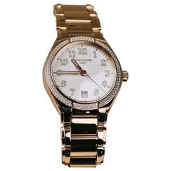 Patek Philippe Twenty4 Rose Gold 7300-1200R-010 with Silvery Dial