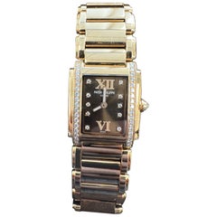 Patek Philippe Twenty~4 Rose Gold Brown Dial