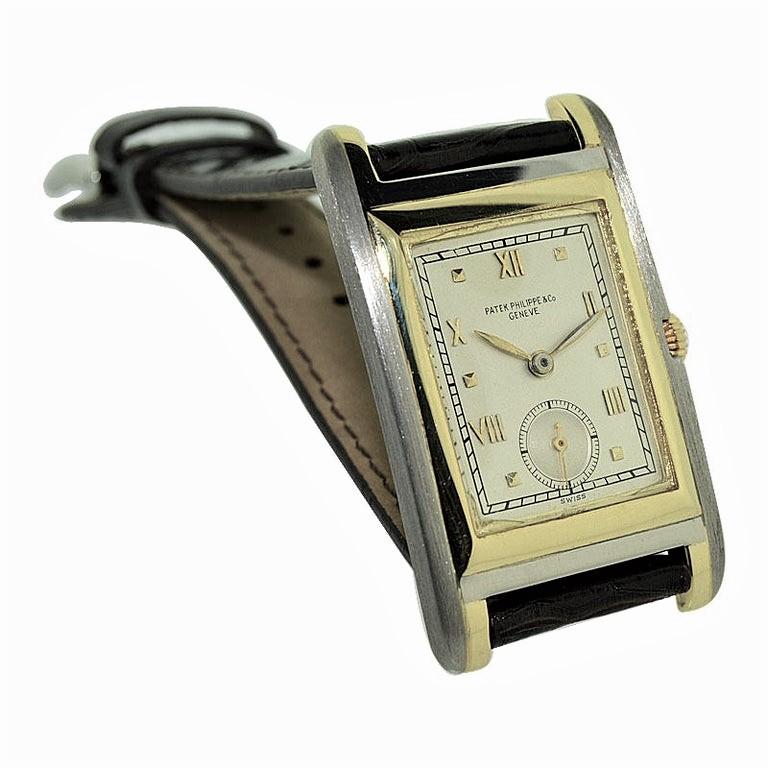 Montre Bracelet Art Déco Vintage FLIX - Or Massif, Mouvement Mécanique Manuel - Années 1920-1940