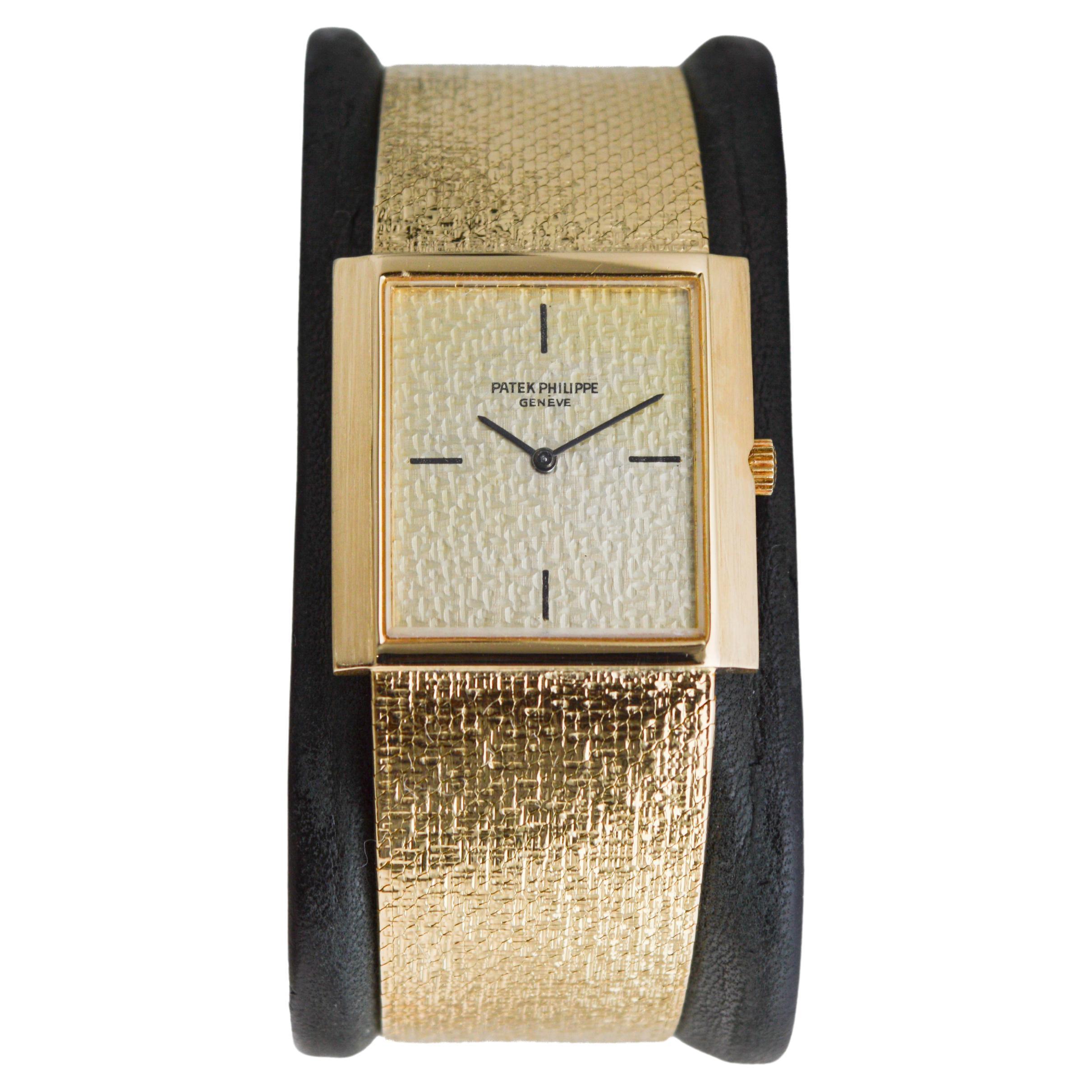 Patek Philippe Ultra Thin, 18Kt Solid Gold Dress Watch circa 1980's