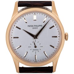 Patek Philippe Inutilisé Calatrava Or 18 Carats Double Nom Tiffany & Co.5196R-001