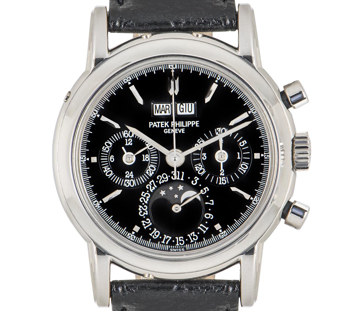 Patek Philippe Very Rare Perpetual Calendar Chronograph Platinum 3970EP-027 4