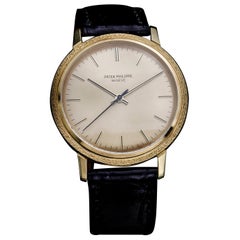 Patek Philippe Vintage 18 Karat Gold Manual Winding Watch, 1970s