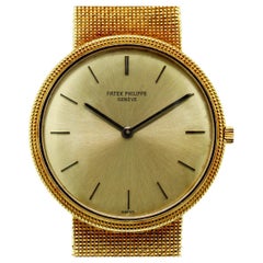 Patek Philippe Vintage 18 Karat Gold Watch in Stock
