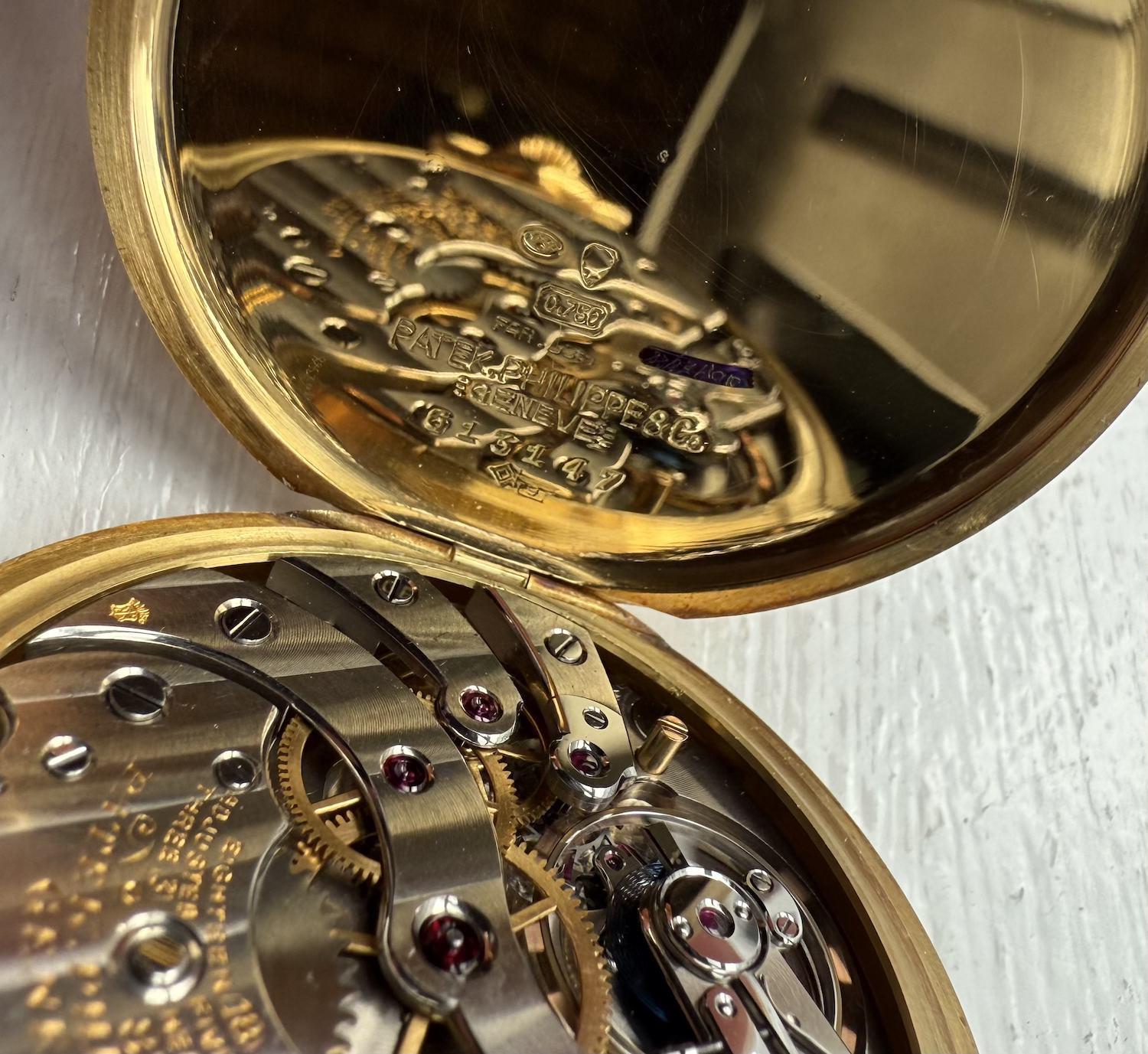 Patek Philippe Vintage 18ct Yellow Gold Pocket Watch Circa. 1930 For Sale 2