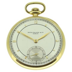 Patek Philippe Vintage 18ct Yellow Gold Pocket Watch Circa. 1930