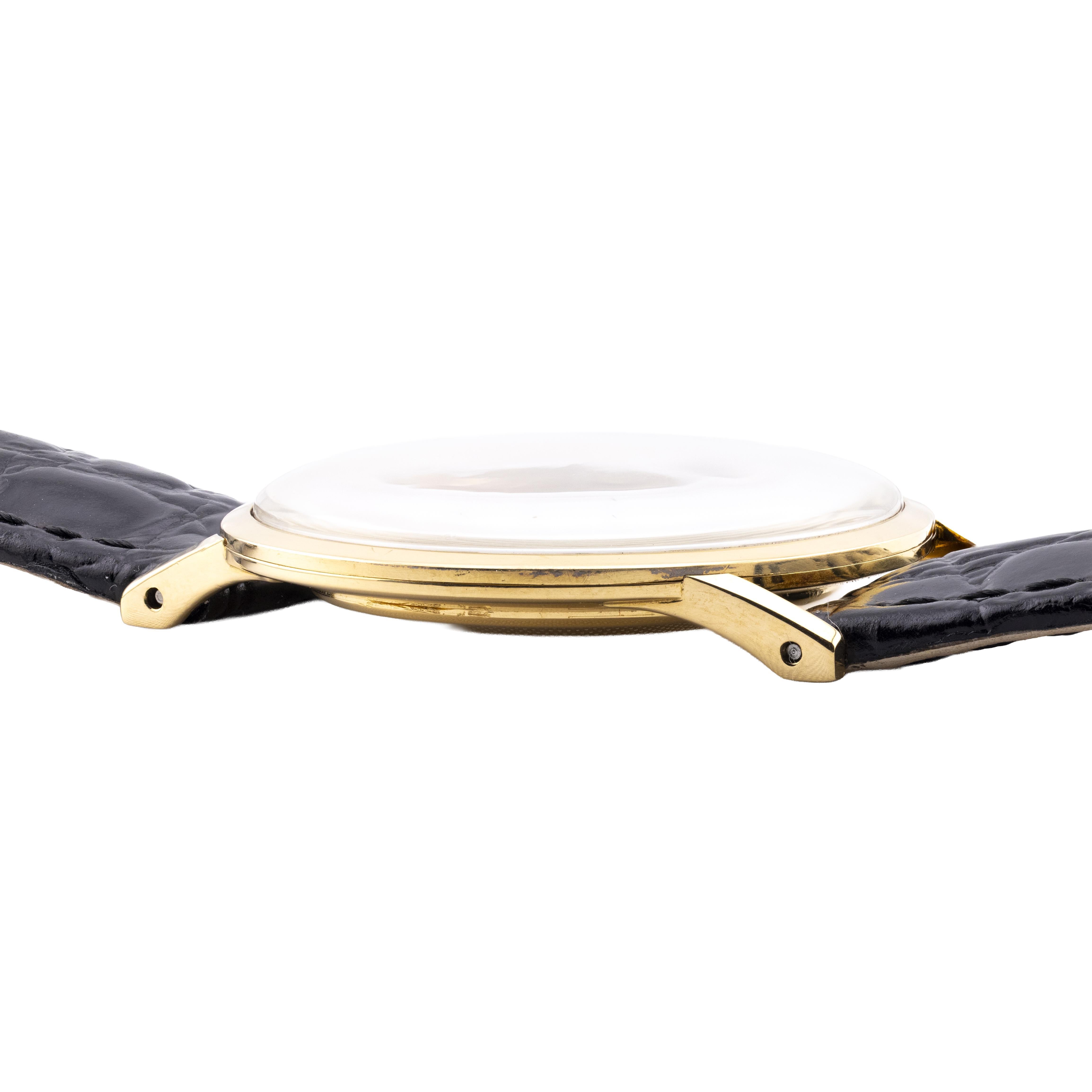 Contemporain Patek Philippe Vintage Calatrava Référence 3484 en or jaune 18 carats en vente