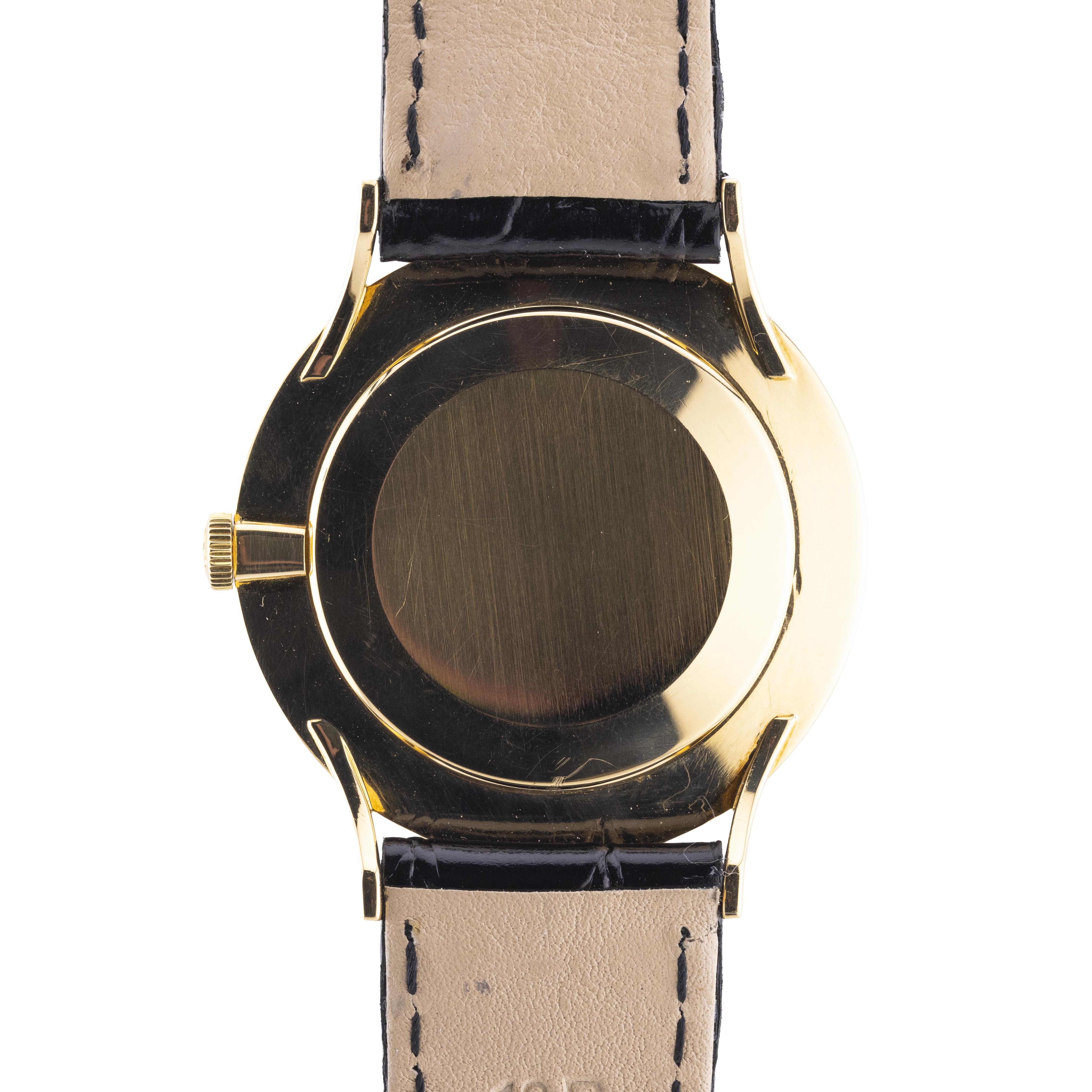 Patek Philippe Vintage Calatrava Référence 3484 en or jaune 18 carats Excellent état - En vente à Boston, MA