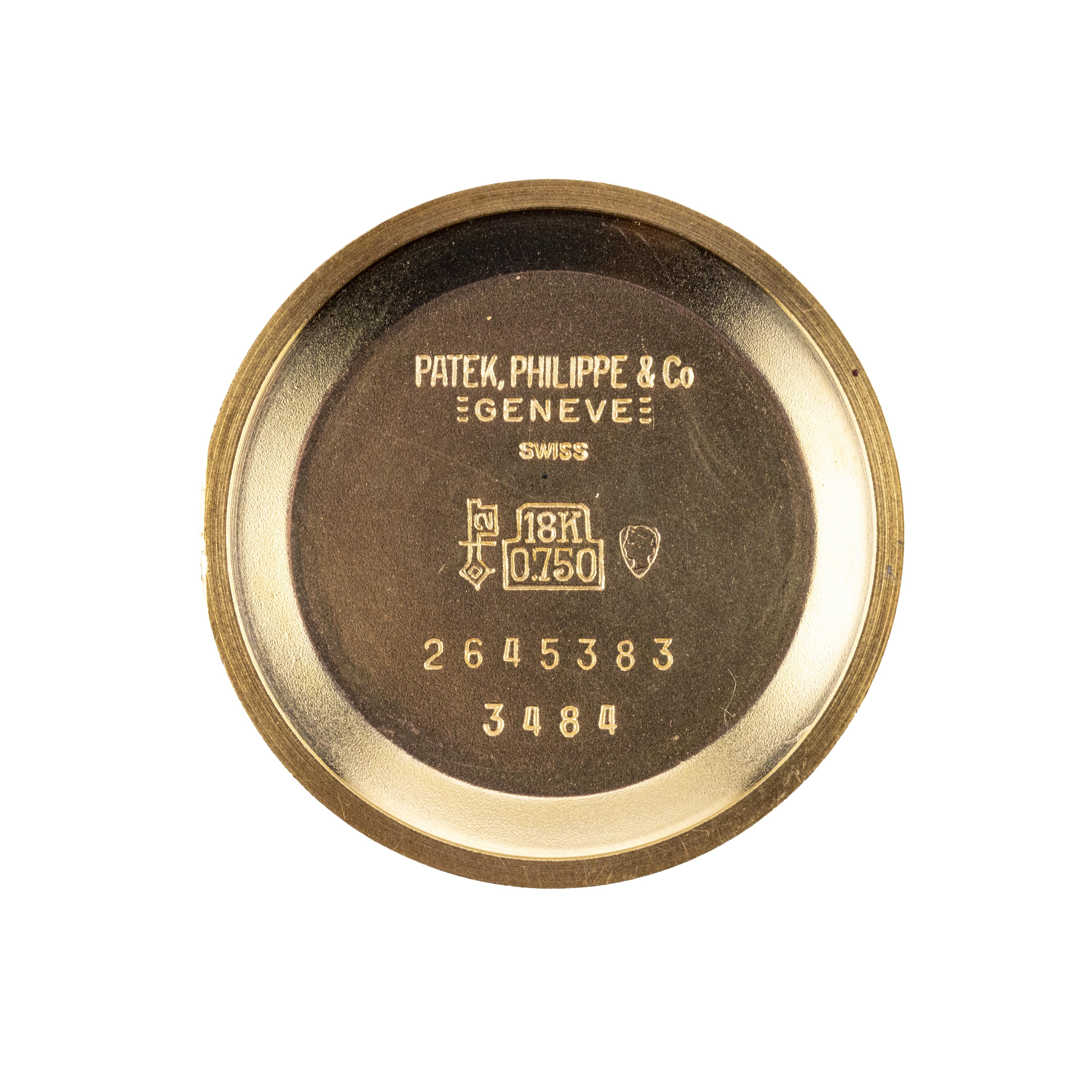 Patek Philippe Vintage Calatrava Référence 3484 en or jaune 18 carats Unisexe en vente