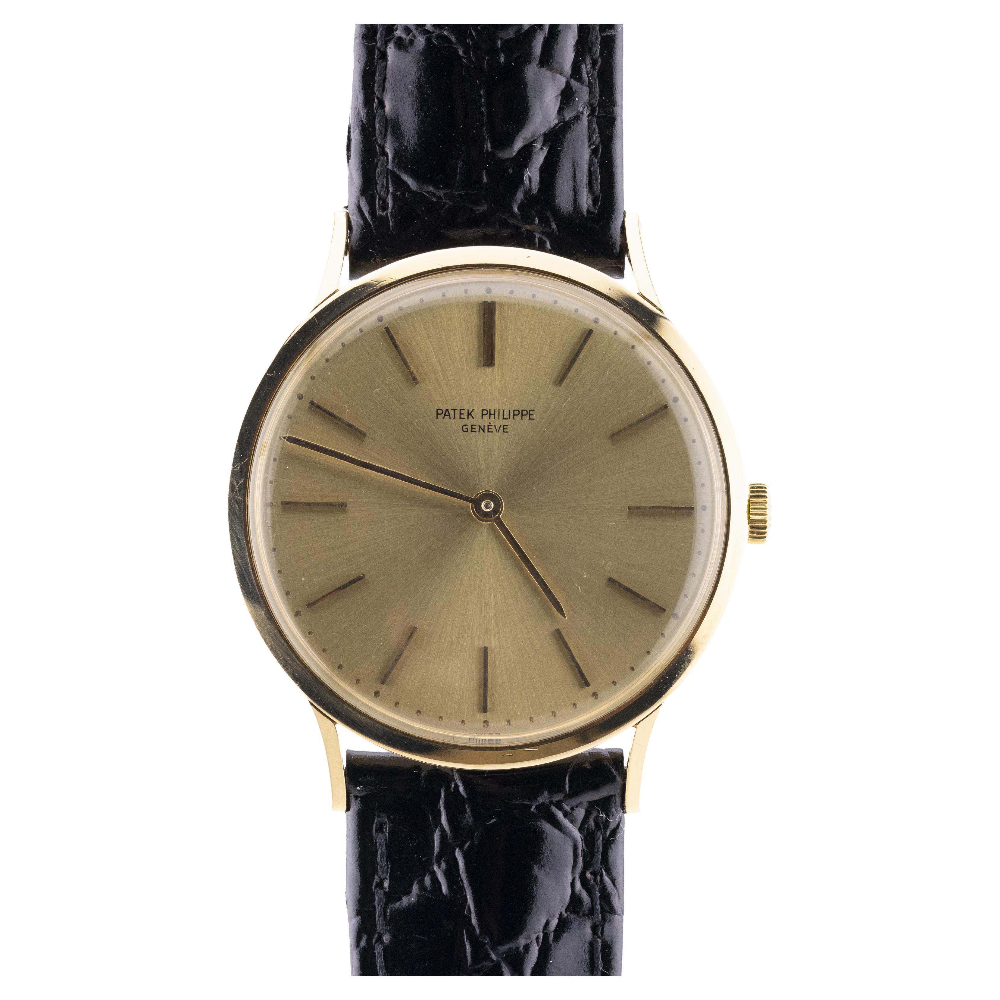 Patek Philippe Vintage Calatrava Referenza 3484 in oro giallo 18 carati