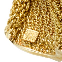 Patek Philippe Vintage Diamond and Ruby Yellow and White Gold Mesh Bracelet