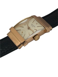 Patek Philippe Vintage Rose Gold "Top Hat" Wrist Watch