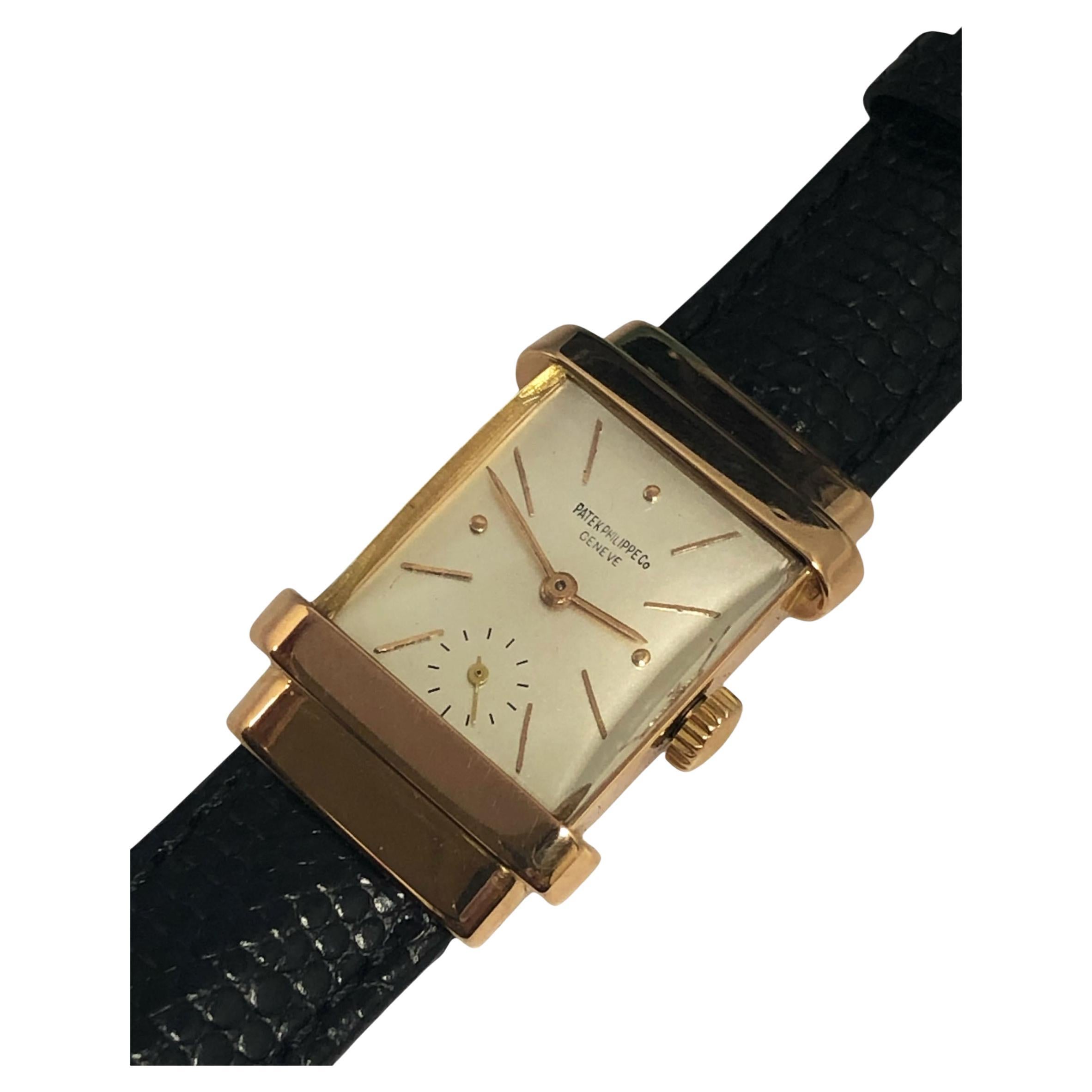 Patek Philippe Vintage Rose Gold "Top Hat" Armbanduhr