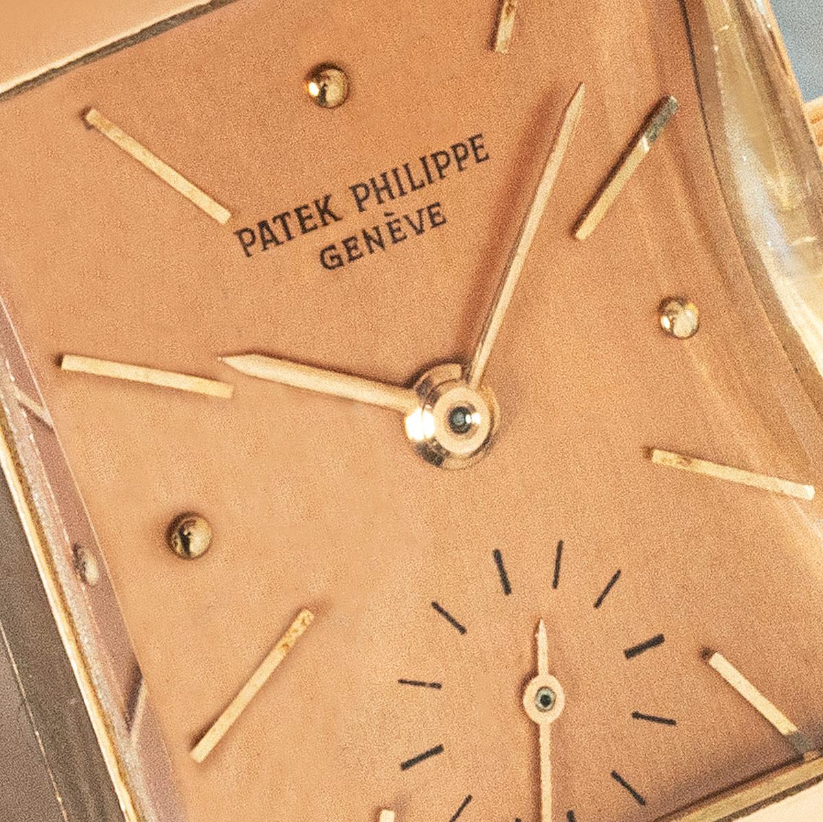 Patek Philippe Vintage Top Hat Rose Gold 1450 In Good Condition In London, GB