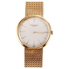 Montre pour homme Patek Philippe Vintage en or jaune