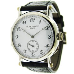 Patek Philippe White Gold 150th Anniversary Limited Edition Manual Wristwatch