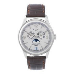 Patek Philippe White Gold Annual Calendar Automatic Wristwatch Ref 5146G
