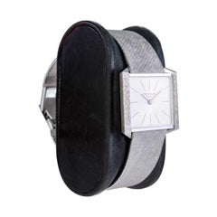 Patek Philippe White Gold Bracelet Manual Watch, Circa 1968