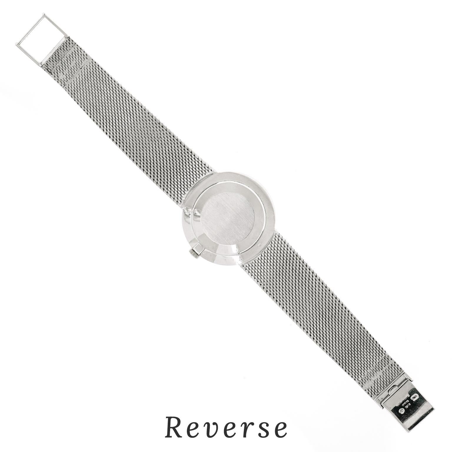Patek Philippe White Gold Calatrava Wrist Watch 18k 6