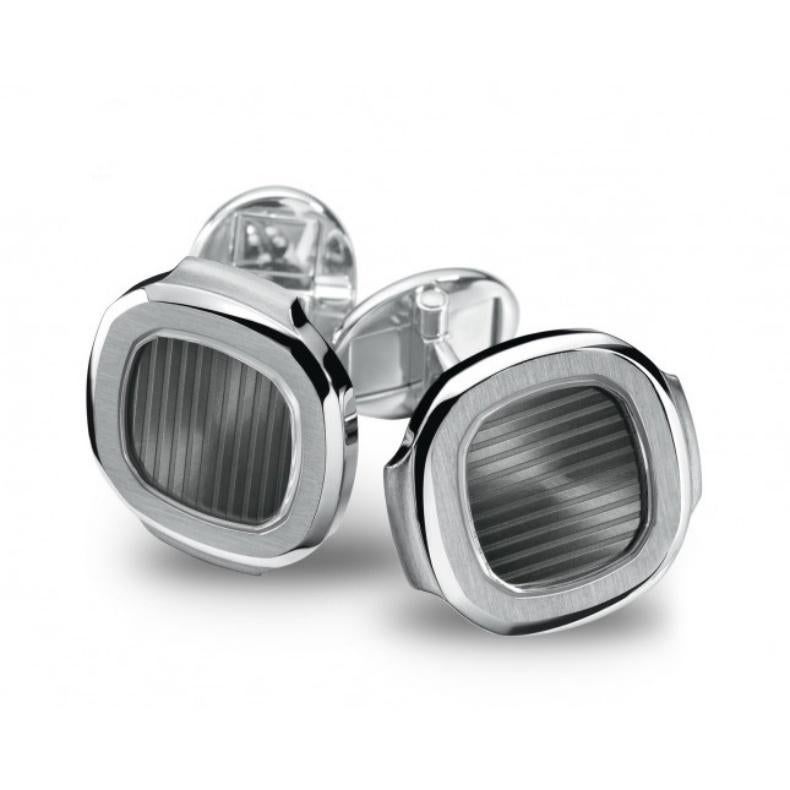 Patek Philippe Nautilus White Gold Cufflinks - 2059057G-010 

Condition: New


18K White gold


Sapphire crystal and slate center