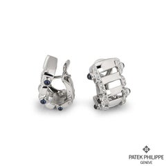 Patek Philippe White Gold Diamond Twenty-4 Earrings