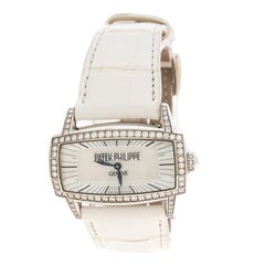 Patek Philippe White Mother of Pearl 18K White Gold And Diamonds Gondolo Gemma 4