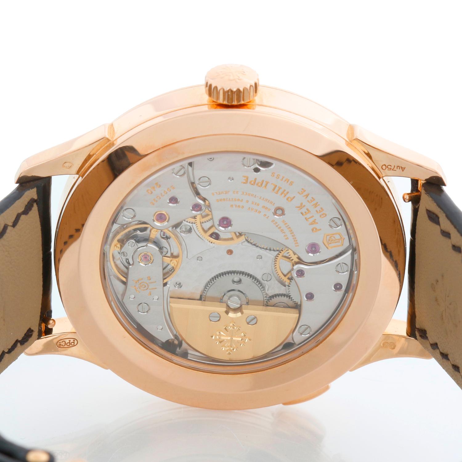 Uomo Patek Philippe World Time Orologio da uomo in oro rosa 18 carati 5230/1R (5230R) in vendita