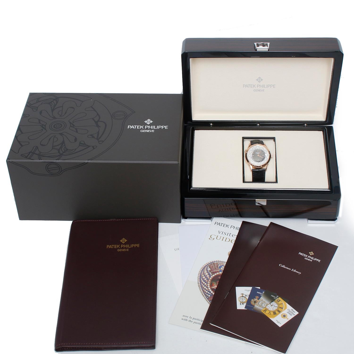 Patek Philippe World Time Orologio da uomo in oro rosa 18 carati 5230/1R (5230R) in vendita 2