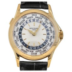 Patek Philippe World Time 5110J, Case, Certified and Warranty