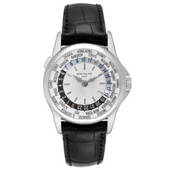 Patek Philippe World Time Automatic White Gold Mens Watch 5110