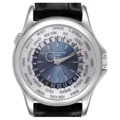 Platin-Herrenuhr 5130 von Patek Philippe, World Time Complications