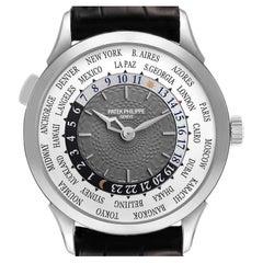 Patek Philippe World Time Complications Orologio da uomo in oro bianco 5230G
