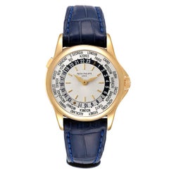 Patek Philippe World Time Complications Yellow Gold Mens Watch 5110