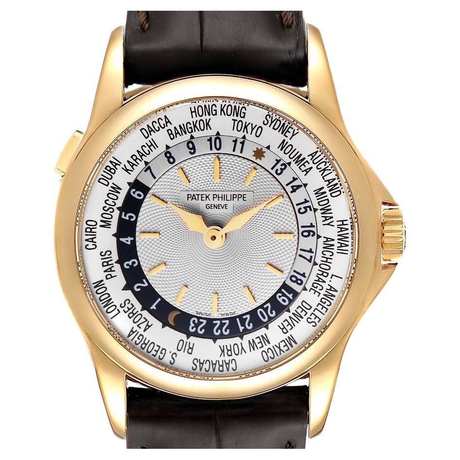 Patek Philippe Platinum World Time Wristwatch Ref 5110P at 1stDibs patek 5110p