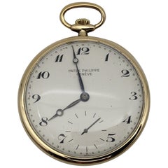 Patek Philippe Yellow Gold 18 Karat Pocket Watch, Reference 652/1